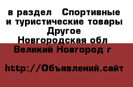  в раздел : Спортивные и туристические товары » Другое . Новгородская обл.,Великий Новгород г.